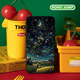 Ốp lưng iphone BVC tranh vanga trời đêm Cho Iphone 15 13 14 12 11 Pro  MAX X XR  XS MAX 7 8P 6S q7303