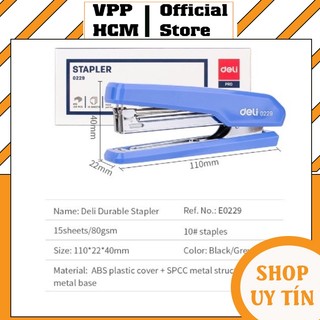 Bấm Ghim Số10 -12 Tờ 50 PCS DELI E0229 chính hãng