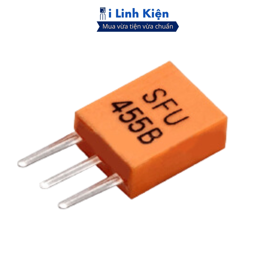 Thạch anh tần số cao 455B SFU455B 3 chân chính hãng ilinhkien