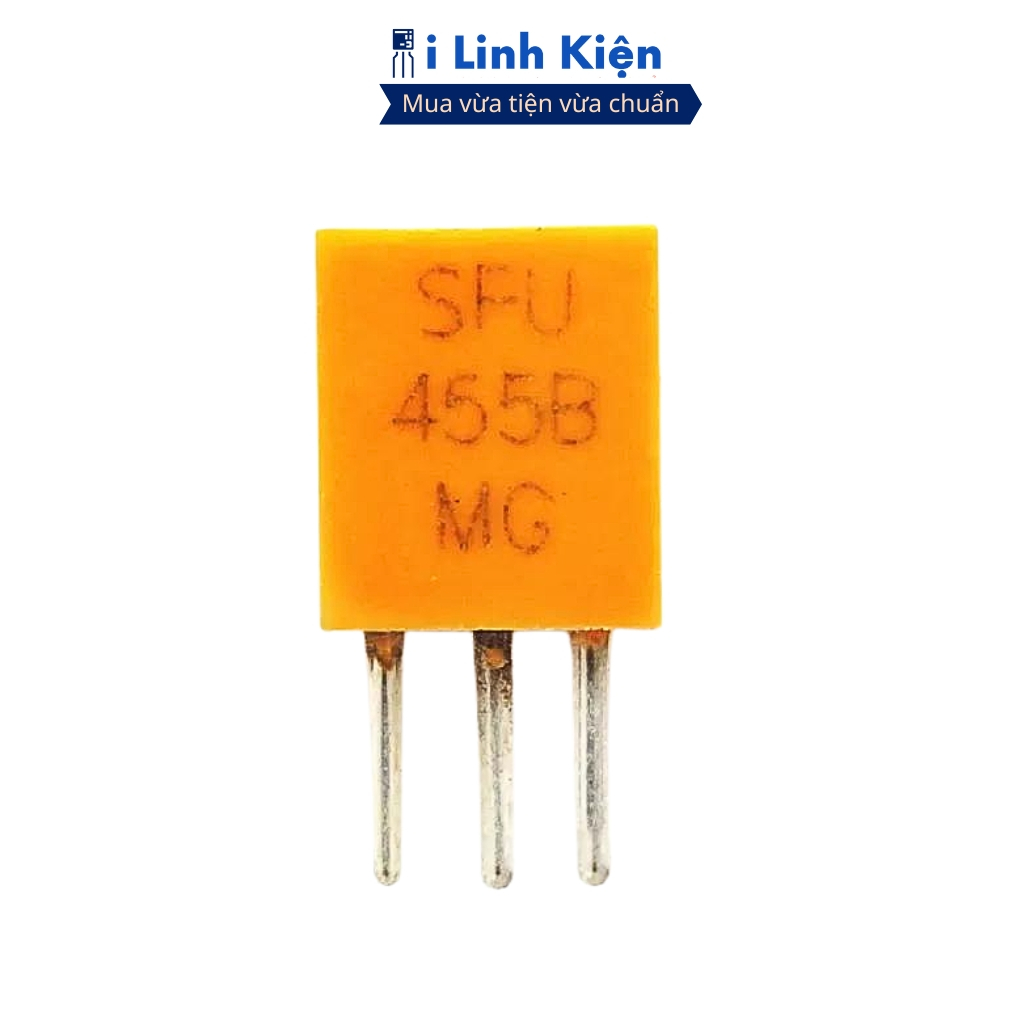 Thạch anh tần số cao 455B SFU455B 3 chân chính hãng ilinhkien