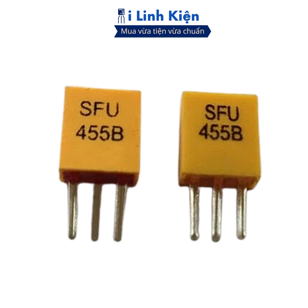 Thạch anh tần số cao 455B SFU455B 3 chân chính hãng ilinhkien