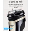 Máy cạo râu 3 lưỡi kiêm tông đơ tỉa tóc SID RS320 và lưỡi thay chính hãng