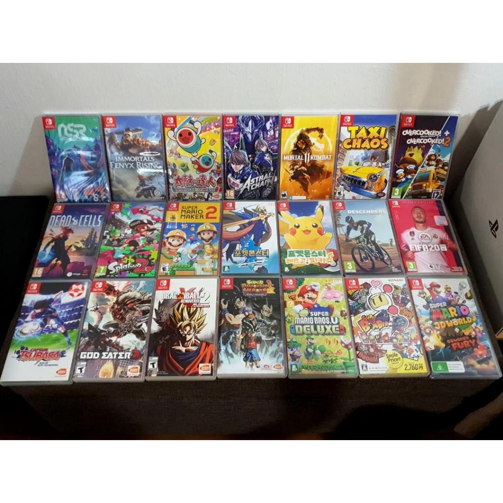 Băng Game Nintendo Switch Like New, Game Nintendo Switch 2ND đầy đủ box ...