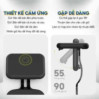 Đèn treo bảo vệ mắt cho điện thoại di động P6S MagSafe siêu mỏng, không dây, hợp kim nhôm chống cận thị, mỏi mắt