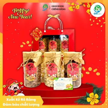 Hạt Dinh Dưỡng Hạt Tết Mix Nhiều Loại Cao Cấp Hộp Quà Tặng Mứt Tết Mix Trái Cây Sấy Dẻo Giỏ Quà Biếu Tết Chất Lượng