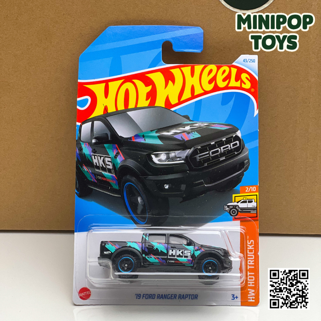 Đồ chơi mô hình chính hãng Hot Wheels 2024 - '19 Ford Ranger Raptor HKS ...