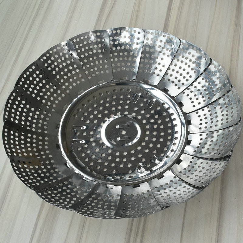 RỔ HẤP INOX SÁNG BÓNG KHÔNG RỈ _RỔ HẤP ĐA NĂNG