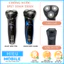 Máy cạo râu có tông đơ tỉa tóc 3 lưỡi SID RS307/RS308 chống nước iPX7 toàn thân và lưỡi thay thế chính hãng