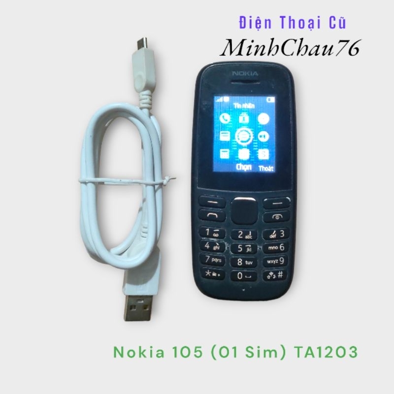 Nokia 105 01 Sim TA 1203 Nguyên Bản Đã Qua Sử Dụng Shopee Việt Nam