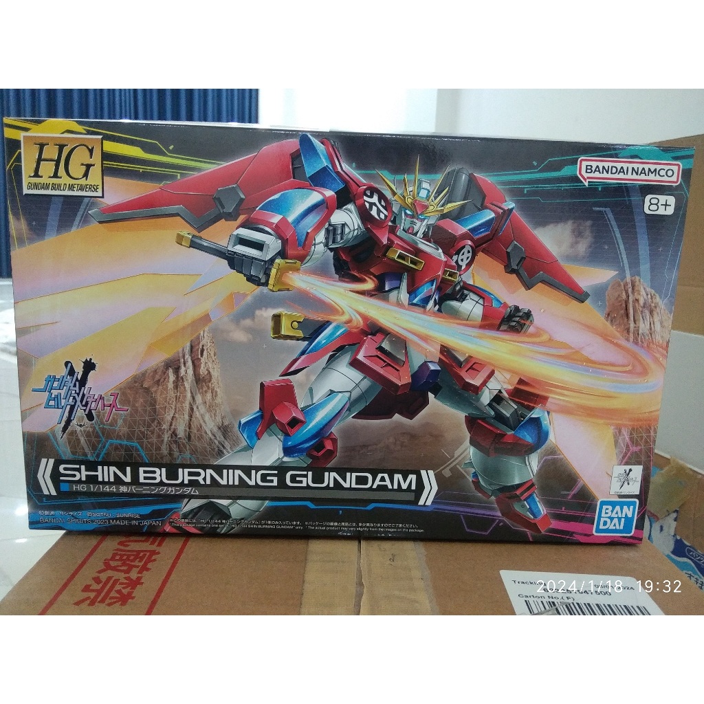 Bandai HG Shin Burning Gundam - Mô hình lắp ráp, đồ chơi | Shopee Việt Nam