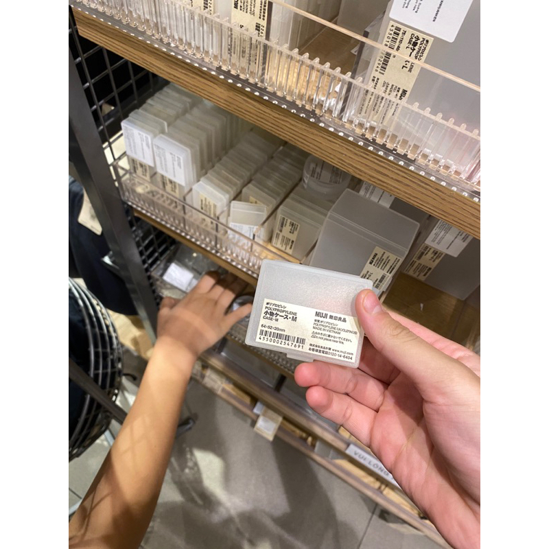 Hộp đựng card,sticker MUJI chính hãng | Shopee Việt Nam