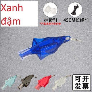 Còi Thể Thao Hình Cá heo Âm thanh Lớn Chuyên Nghiệp Dùng cho Cắm Trại Sinh Tồn