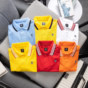 Áo thun polo có cổ cá sấu Pappap Lion , form slimfit, co giãn tốt, thông thoáng nhiều màu sắc P5 & P5C