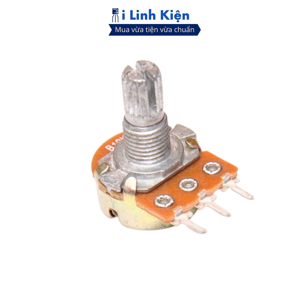 Triết áp đơn ( Không kèm ốc)1K 2K 5K 10K 20K 50K 100K 250K 500K 1M WH148 15mm chất lượng tốt ilinhkien