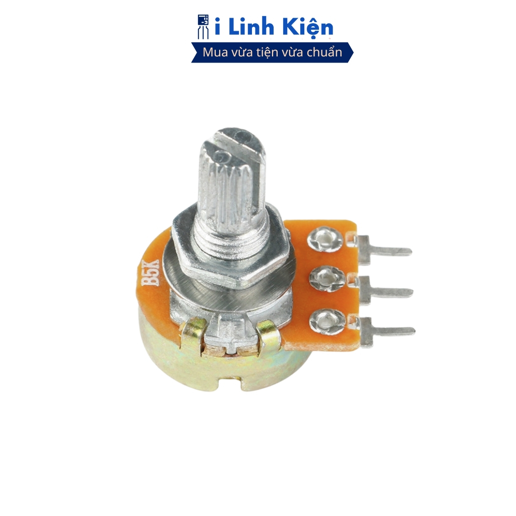 Triết áp đơn ( Không kèm ốc)1K 2K 5K 10K 20K 50K 100K 250K 500K 1M WH148 15mm chất lượng tốt ilinhkien