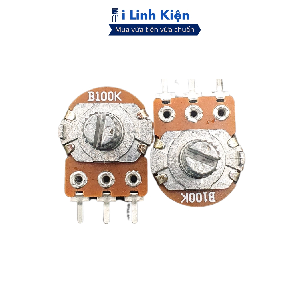 Triết áp đơn ( Không kèm ốc)1K 2K 5K 10K 20K 50K 100K 250K 500K 1M WH148 15mm chất lượng tốt ilinhkien
