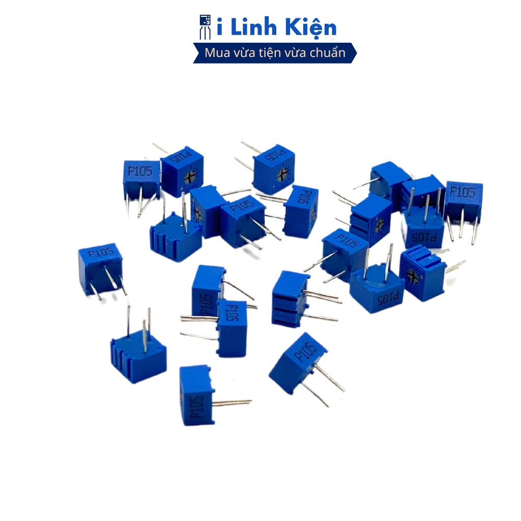 Biến trở vuông 500K 3362P-504 túi 10 con chất lượng tốt ilinhkien