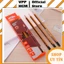 Bút chì Deli 37013 và deli 37015 - Bút chì sọc đỏ 2B