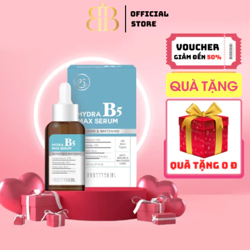Tinh Chất Phục Hồi Da Serum B5 PRETTYSKIN, Phục Hồi & Cấp Ẩm Da - 50ml