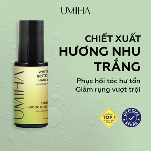 Xịt dưỡng tóc phục hồi hư tổn Hương Nhu Trắng UMIHA (45ml) - Dưỡng tóc phục hồi tóc hư tổn xơ yếu, ngăn gãy rụng tóc
