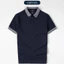 Áo Polo nam STRIPED COLLAR LEEVUS phối sọc cổ, vải CVC cá sấu, form regular APL320