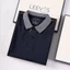 Áo Polo nam STRIPED COLLAR LEEVUS phối sọc cổ, vải CVC cá sấu, form regular APL320