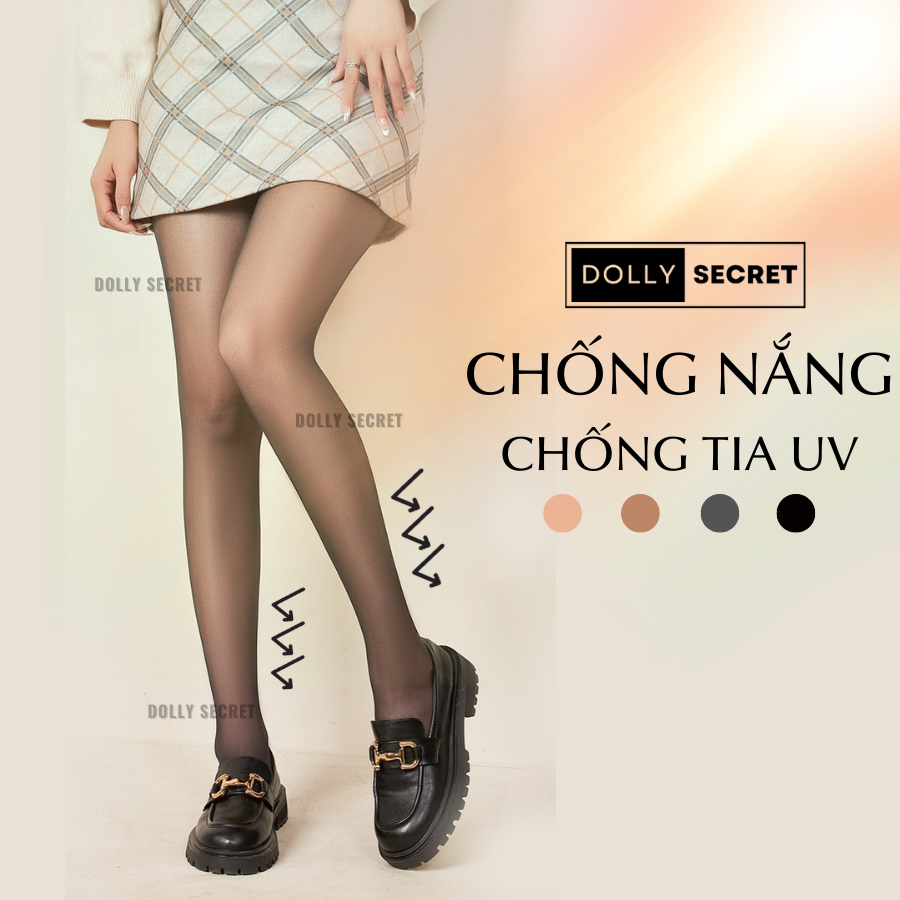 Quần Tất Chống Nắng Chống Tia UV DOLLY SECRET Quần Tất Siêu Mỏng Tàng ...