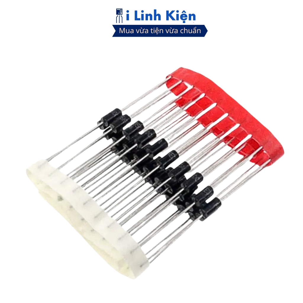 HER107 Diode xung 1A 1000V (10c) chính hãng ilinhkien