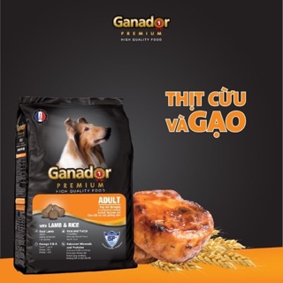 Thức Ăn Hạt Khô Cho Chó Ganador Premium – Túi 3kg | Dinh Dưỡng Cân Bằng, Lông Mượt, Khỏe Mạnh