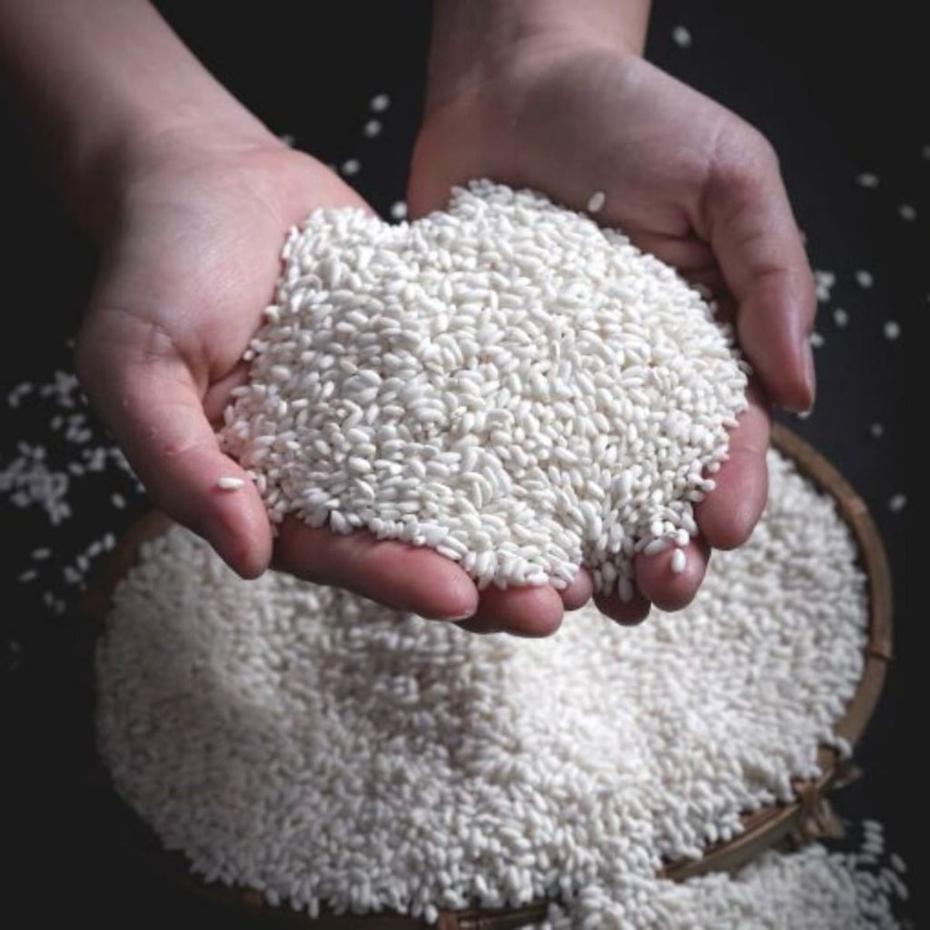 Gạo nếp hạt cau túi 1KG, 2KG - Gạo nếp dẻo thơm, vị đậm, dinh dưỡng cao