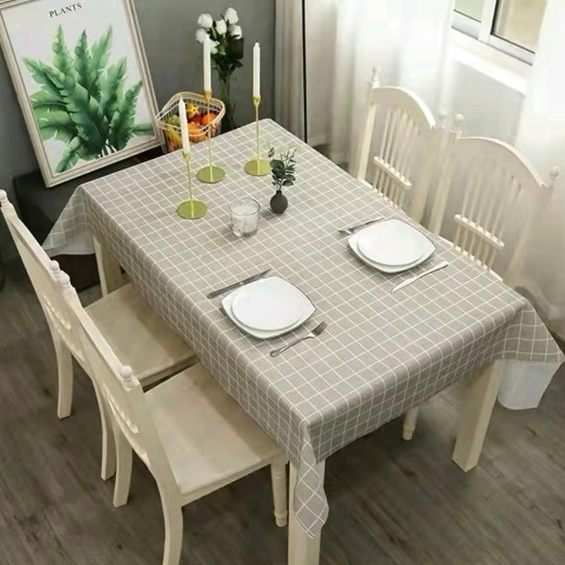 Khăn Trải Bàn - Phụ Kiện Sinh Nhật Đồ Trang Trí Cotton Chống Nước Chóng Dầu - Tiến Bóng Bay