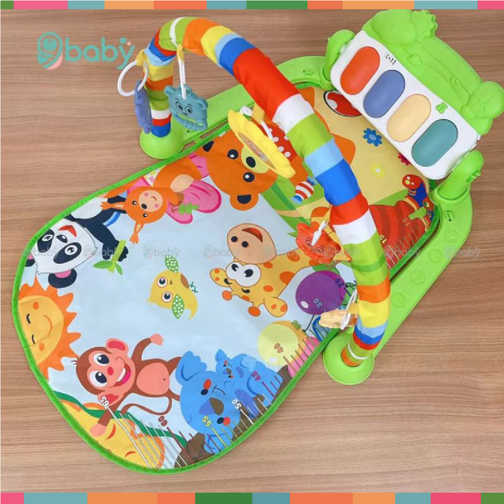 Thảm Nhạc,Thảm Đàn Piano Cho Bé Mẫu 9BABY  - Hình thú ngộ nghĩnh cho bé Đậu Đậu Store