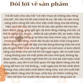 Xịt chống sâu răng Hamikea 30ml xịt chống sâu răng cho bé
