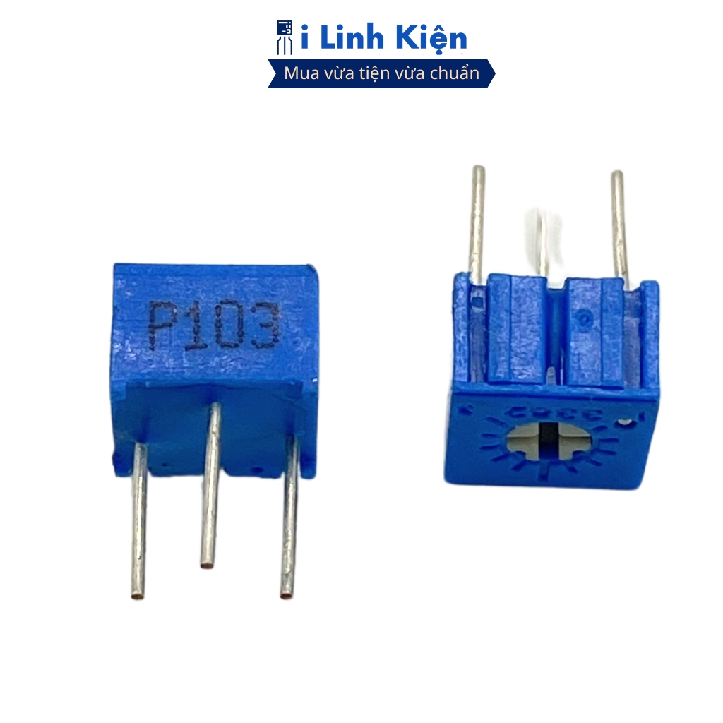 Biến trở vuông 20K 3362P-203 túi 10 con chất lượng tốt ilinhkien