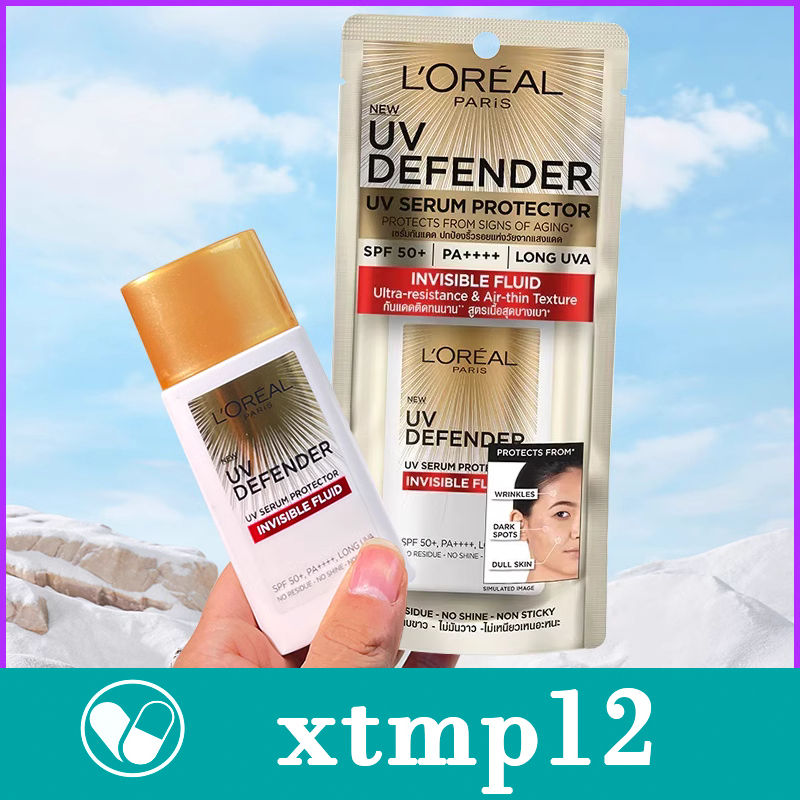 Kem chống nắng x20 thoáng da mỏng nhẹ L’Oreal Paris UV Defender Serum 50ml SPF50++1