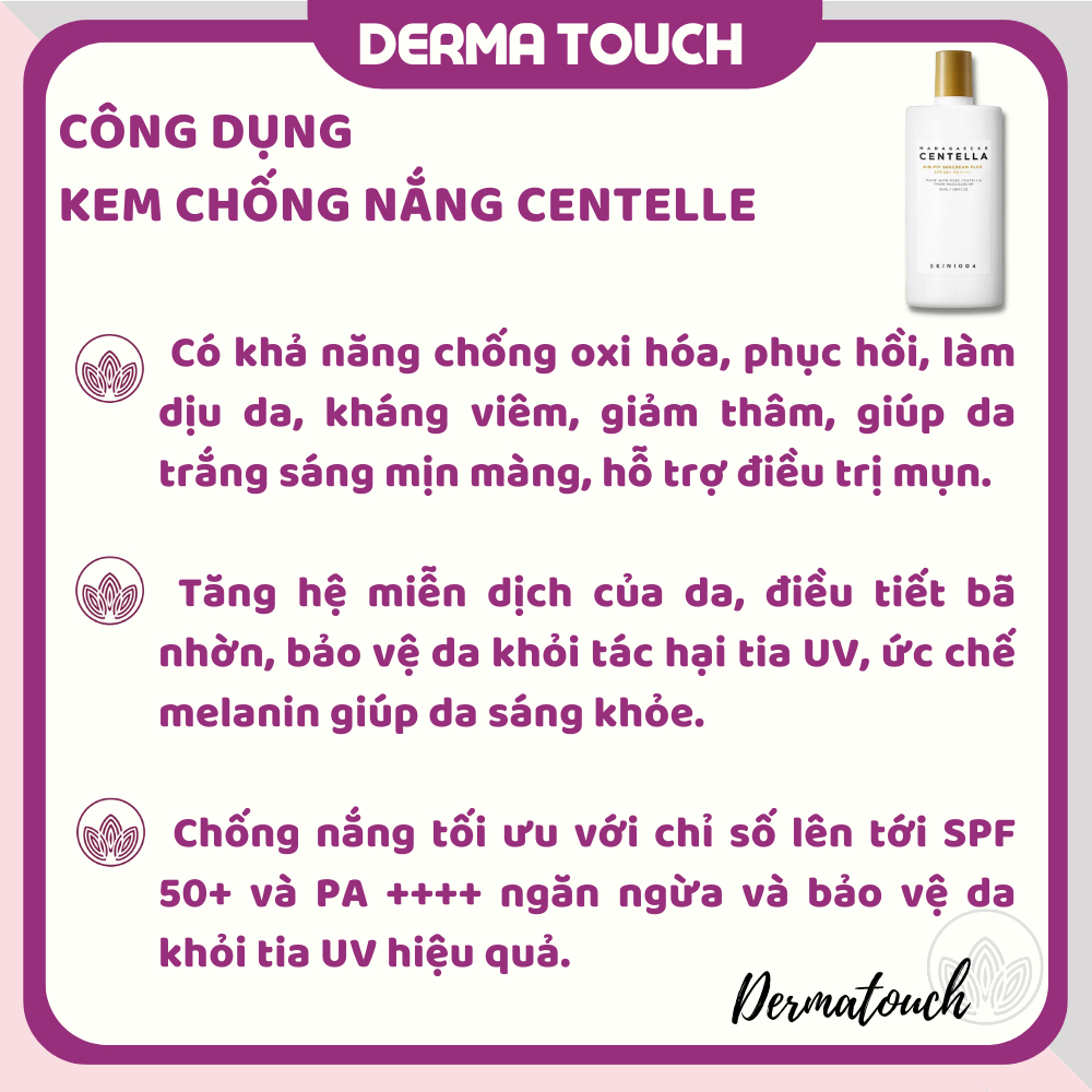 Kem Chống Nắng Centella Skin1004