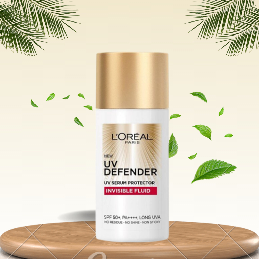 Kem chống nắng x20 thoáng da mỏng nhẹ L’Oreal Paris UV Defender Serum 50ml SPF50++1