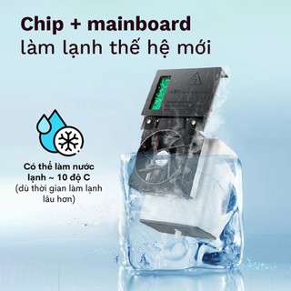 Cây nước nóng lạnh nhập khẩu FUJIHOME WD61E Có khóa vòi nóng - Làm lạnh điện tử - 3 vòi riêng biệt