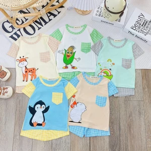THANH LÝ LẺ SIZE phối sọc, may túi 3D, Vải thun lạnh loại tốt, mềm mát, không xù, giặc máy tốt- MS92