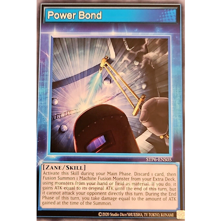[ Bài Yugioh Chính Hãng ] Power Bond - SGX2-ENS08 - Common 1st Edition ...
