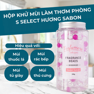 Hộp Khử Mùi Làm Thơm Phòng S Select Hương Sabon Ngọt Ngào (Hộp 330G)