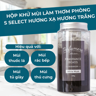 Hộp Khử Mùi Làm Thơm Phòng S Select Hương Xạ Hương Trắng (Hộp 330G)
