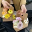 Hộp đựng cốc(17.5x8x22cm) giấy kraft, hộp mang đi, hộp đóng gói trà sữa, hộp hoa cầm tay cà phê