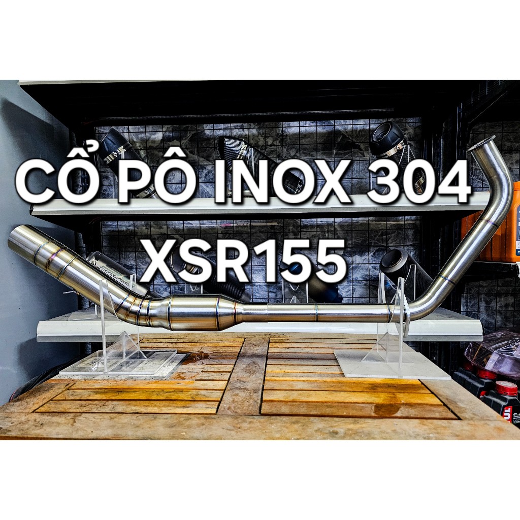 Cổ Pô Inox 304 Bầu Tổ Ong Gắn Yamaha XSR155 | Shopee Việt Nam