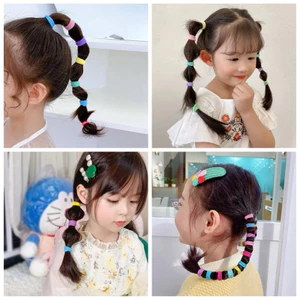 DÂY CHUN CỘT TÓC MINI CHO BÉ GÁI SIÊU RẺ