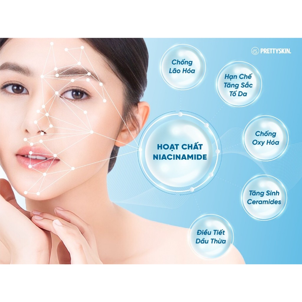 Serum phục hồi dưỡng trắng B5 Pretty Skin (50ml)