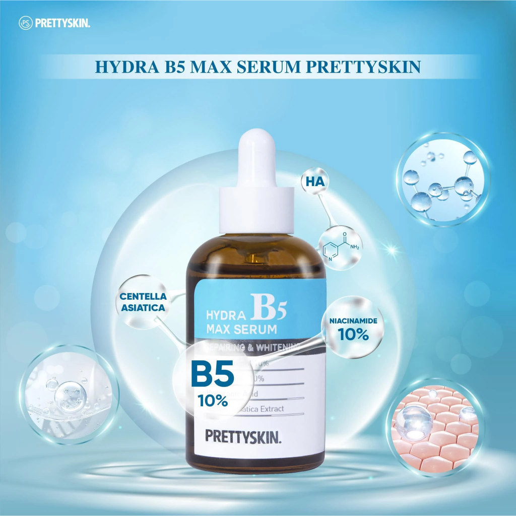 Serum phục hồi dưỡng trắng B5 Pretty Skin (50ml)