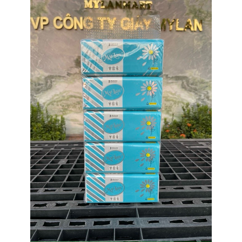 Giấy rút hoa cúc Mylan (combo 5 gói/lốc) | Shopee Việt Nam