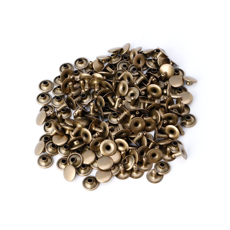 Nút tán rivet (đinh tán) 1 mặt Màu đồng Size 8mm Đóng thùng giấy, thủ ...