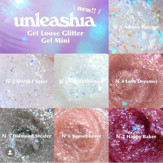 [Unleashia] NHŨ MẮT UNLEASHIA GET LOOSE GLITTER GEL